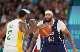 سلة الولايات المتحدة تنجو من فخ صربي في أولمبياد باريس  