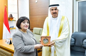 صقر غباش يبحث مع رئيسة الجمعية الوطنية في أذربيجان تعزيز العلاقات البرلمانية