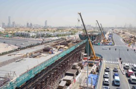 (طرق دبي) تنجز 75% من مشروع تطوير تقاطع شارع جرن السبخة مع شارع الشيخ محمد بن زايد 