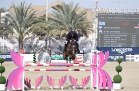 المهيري يتصدر تأهيلي الجائزة الكبرى لبطولة كأس حاكم الشارقة الدولية لقفز الحواجز
