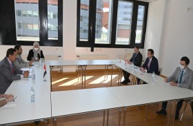 صقر غباش يلتقي رئيس برلمان جورجيا