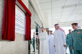 حميد النعيمي يفتتح نادي الشرطة للرياضة والرماية في عجمان