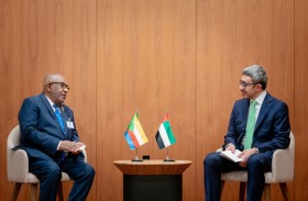 عبدالله بن زايد يلتقي رئيس جمهورية القمر المتحدة على هامش الجمعية العامة للأمم المتحدة في نيويورك