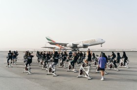 ضمن تحدّي دبي للياقة.. مدرج مطار دبي الدولي يتحوّل مجدداً إلى مضمارٍ رياضي بالتعاون مع كرانك