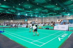 234 لاعباً ولاعبة يشاركون في فعاليات «اليوم العالمي» للريشة الطائرة اليوم