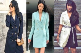 الفستان البليزر نجم موضة الربيع