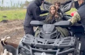 الكلاب تنقذ طفلين في غابة