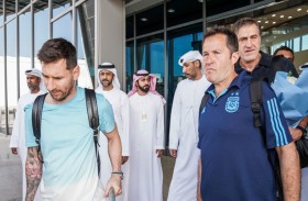 اكتمال وصول نجوم منتخب الأرجنتين إلى أبوظبي لمواجهة منتخبنا الوطني وديا