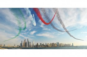  تقام العروض فوق برج خليفة، وعين دبي، ونخلة جميرا، وبرج العرب، وبرواز دبي، وكايت بيتش، ومتحف المستقبل