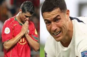 بين البداية والنهاية.. مشهد بكاء رونالدو يتكرر بعد 18 عاما