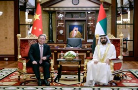 محمد بن راشد يبحث مع رئيس مجلس الدولة الصيني مستقبل الشراكة الاستراتيجية بين البلدين