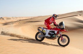 منافسة كلاسيكية في مرحلة أدنوك للتوزيع في رالي أبوظبي الصحراوي