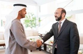 رئيس الدولة يستقبل وزير خارجية أرمينيا ويبحثان مختلف أوجه العلاقات بين البلدين 