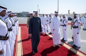 ولي عهد أبوظبي يختتم زيارة رسمية لدولة قطر