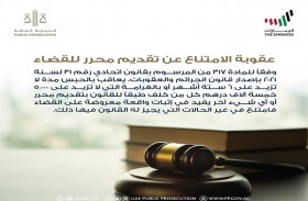 النيابة العامة للدولة توضح عقوبة الامتناع عن تقديم محرر للقضاء