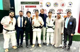 3 ذهبيات تقود جودو الإمارات لصدارة المشهد في افتتاح البطولة العربية بالأردن