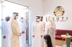 عبدالعزيز وراشد بن حميد النعيمي يفتتحان جملة من المشاريع الاستثمارية في الحي التراثي