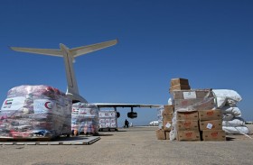 خلال 11 يوما .. 622 طناً مساعدات إغاثية وإنسانية من الإمارات إلى ليبيا نقلتها 28 طائرة واستفاد منها 6386 أسرة