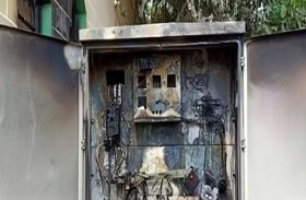 محول كهرباء يحرق طفلاً 