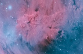 «مرصد الختم الفلكي» في أبوظبي يوثق عنقود الشجرة وسديم المخروط