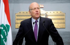 ميقاتي يطمئن على العاملين بالسفارة الأمريكية في بيروت