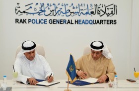 شرطة رأس الخيمة توقع شراكة مع هيئة حماية البيئة والتنمية