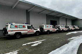 الإمارات تدعم قطاع الصحة في أوكرانيا بدفعة ثانية من سيارات الإسعاف