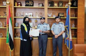  شرطة أبوظبي تكرم 132 متطوعًا من كلنا شرطة