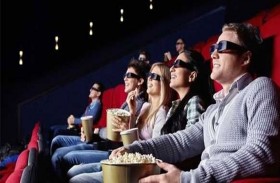 الذهاب إلى السينما يعادل التمارين الرياضية 