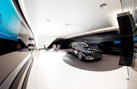 شركة الإمارات للسيارات تقدم أول صالة  استراحة في الشرق الأوسط لسيارات مرسيدس-مايباخ 