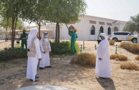 بلدية منطقة الظفرة تنظم حملة توعية للمحافظة على الزراعة الخارجية