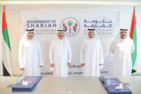 رئيس هيئة تطوير معايير العمل بالشارقة يكرم الفرق الفائزة في بطولة الشارقة الرياضية العمالية الرابعة