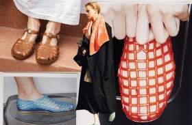 أحذية «جيلي» تتصدر موضة الصيف