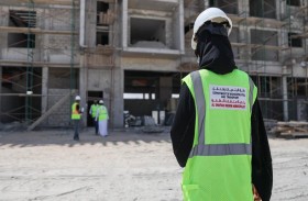 1596 حملة تفتيشية خاصة بأعمال البيئة والصحة والسلامة بمنطقة الظفرة  