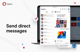 أوبرا 68 الجديد يدمج إنستغرام