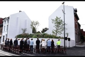 إقامة حديقة تذكارية مكان منزل قاتل في بلجيكا