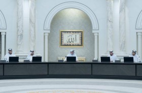 ولي عهد الشارقة يترأس اجتماع المجلس التنفيذي