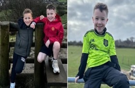 ابن السابعة يمشي 65 كيلو مترا  لعلاج ابن عمه