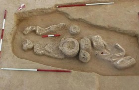 العثور على مقبرة من العصر الحديدي