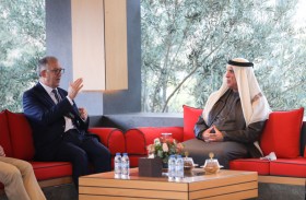 حاكم رأس الخيمة يستقبل عمدة روتردام