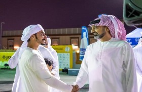 عمار النعيمي يشهد ختام منافسات تحدي الموانع في دورة عجمان الرياضية