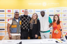 بلاك آيد بيز قدمت حفلاً استثنائياً في إكسبو 2020 دبي