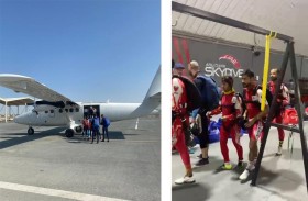 بطولة سكاي دايف أبوظبي الدولية تنطلق الخميس المقبل بغنتوت 