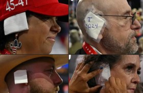 ضمادة ترامب.. سرقت الأضواء في مؤتمر الحزب الجمهوري