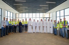 الطاير يطّلع على عمل المرحلة الرابعة من مجمع محمد بن راشد آل مكتوم للطاقة الشمسية بقدرة 950 ميجاوات