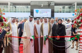 خالد القاسمي يفتتح النسخة الـ 16 من معرض التعليم الدولي 2020 في إكسبو الشارقة