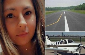 صدمتها طائرة أثناء عملها