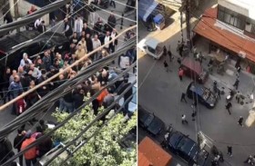 قتل طليقته وسط الشارع في لبنان 