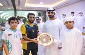 حميد بن عمار النعيمي يكرم المشاركين في «خليجية كواترو» بعجمان