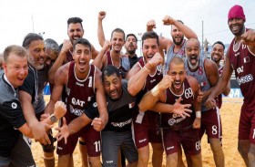منتخب قطر لكرة اليد الشاطئية يحرز فضية دورة الألعاب العالمية 
